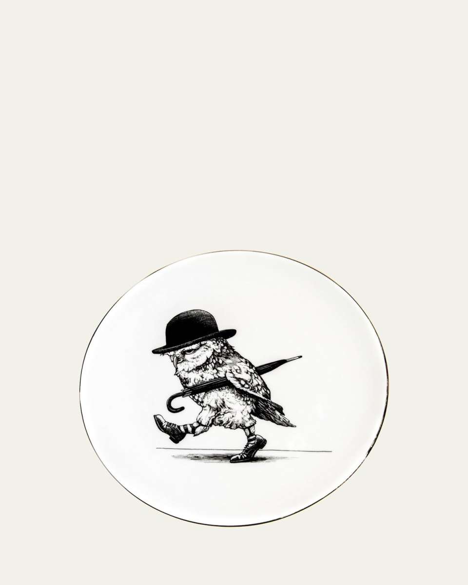 Oscar The Owl Salad Plate